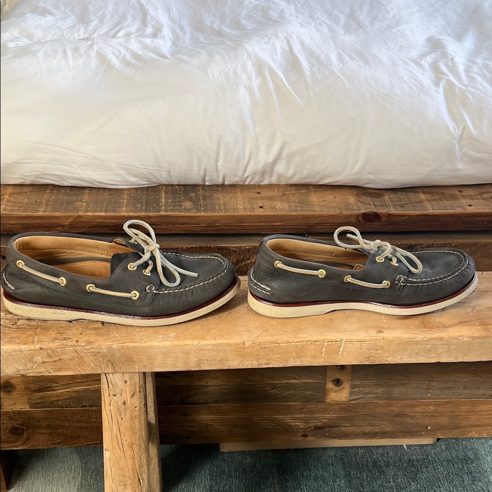 Sperry Gold Cup Premium Navy Boat Shoes - Sz. 8.5 Men’s - Picture 3 of 6
